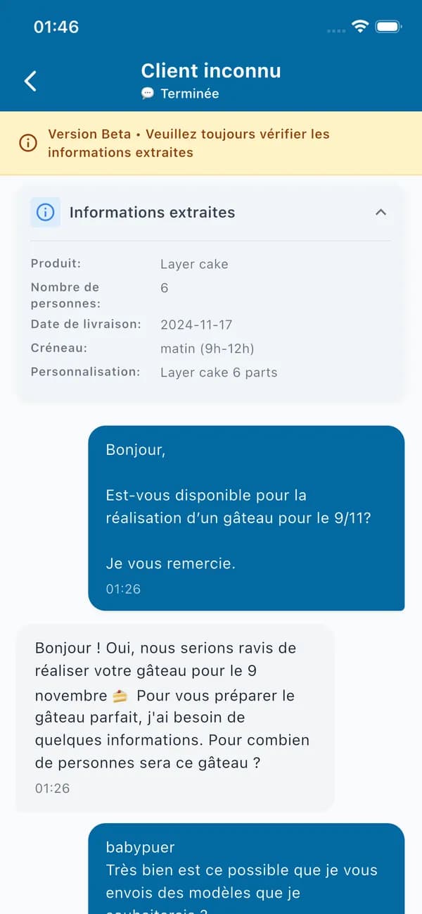 Kazalendar : Agent IA conversationnel sur WhatsApp pour gestion automatique des commandes et rendez-vous clients